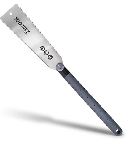 【Ruiページ】 RUITOOL Japanese Hand Saw 6 Inch Pull Saw Double Edge SK5 Flexible